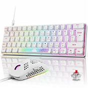 RRP £42.32 Wired Gaming Keyboard and Mouse Set
