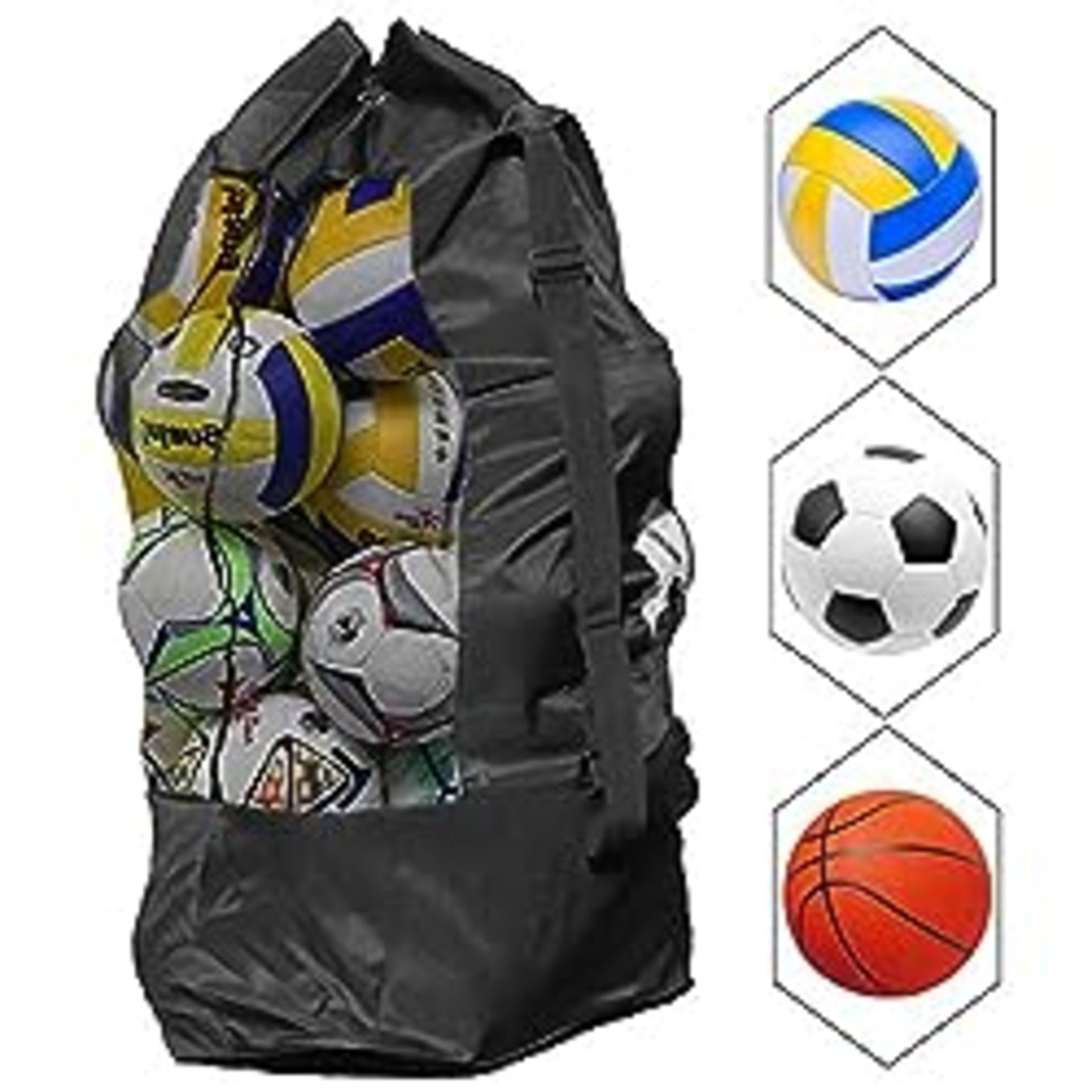 RRP £15.77 NATUCE Extra Large Waterproof Mesh Ball Bag Heavy Duty