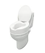 RRP £55.82 Pepe - Raised Toilet Seat with Lid (from 5 to 6 Inches)