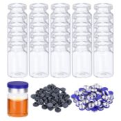 RRP £25.10 PATIKIL 6ml Glass Vials