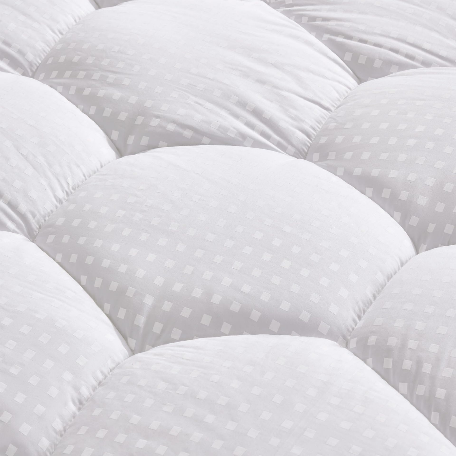 RRP £49.07 SONIVE King Cotton Cover Mattress Pad Bedding Cover