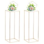 RRP £54.12 Nuptio Wedding Centrepieces for Tables with Acrylic Panel