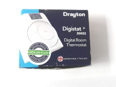 RRP £68.49 Drayton 30002 Digistat + Room Thermostat