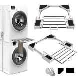 RRP £68.75 NIUXX Universal Stacking Kit for Washer and Dryer