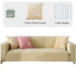 RRP £50.21 OKYUK Thick Sofa Covers 1 2 3 4 Seater Stretch Thick