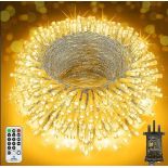 RRP £55.92 JXLEDAYY Outdoor Christmas Lights 1000 LED 394ft Super