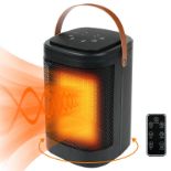 RRP £28.52 1500W Electric Fan Heater for Home