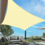 RRP £43.37 Awroutdoor 3 * 4m Sun Shade Sail