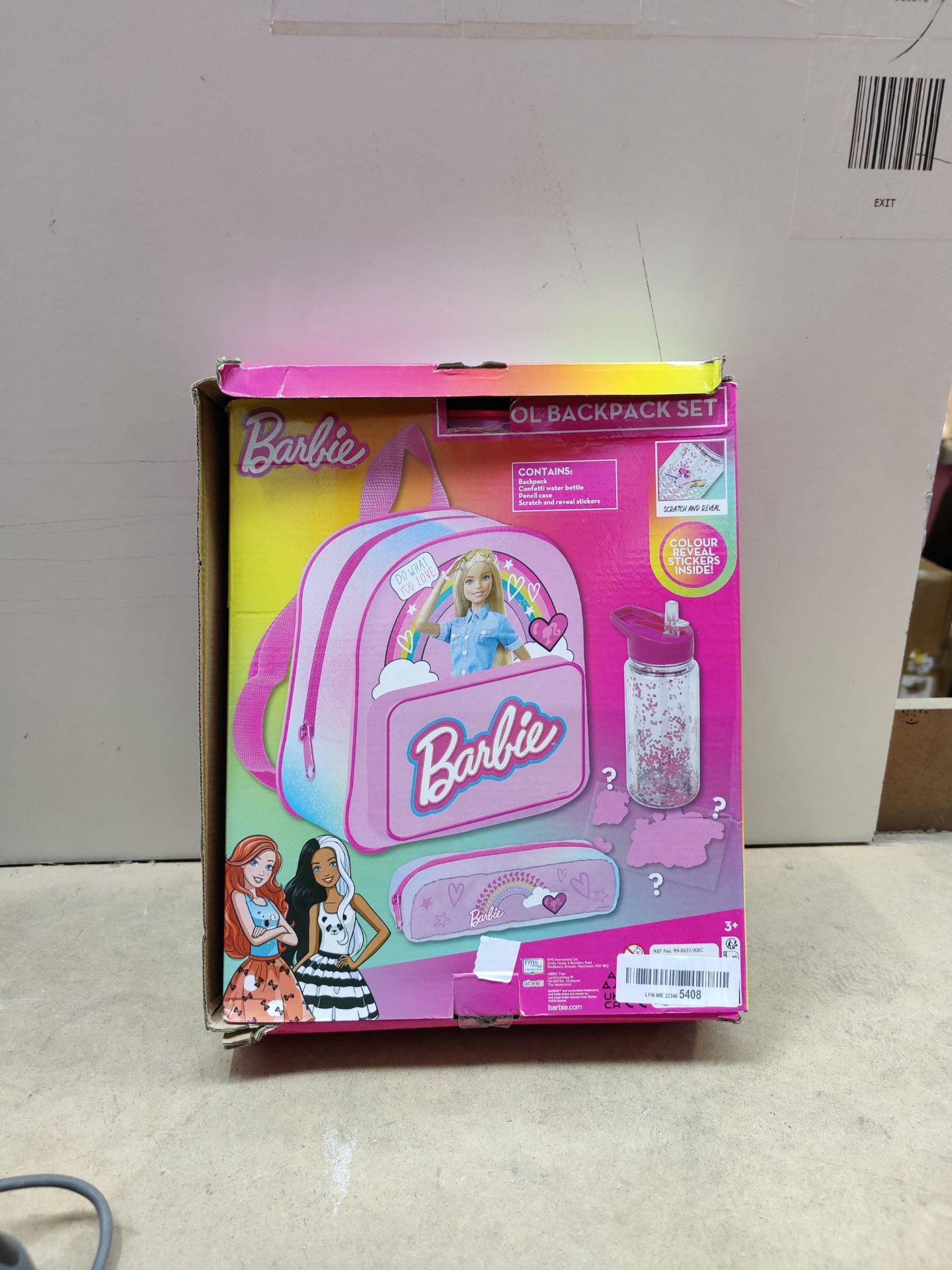 RRP £22.82 Barbie School Backpack - Includes 1 x Backpack - Image 2 of 2