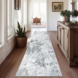 RRP £30.81 Homcomodar Abstract Runner Rug for Hallways 65x240cm