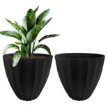 RRP £18.25 FairyLavie 2 Sets Plastic Planters