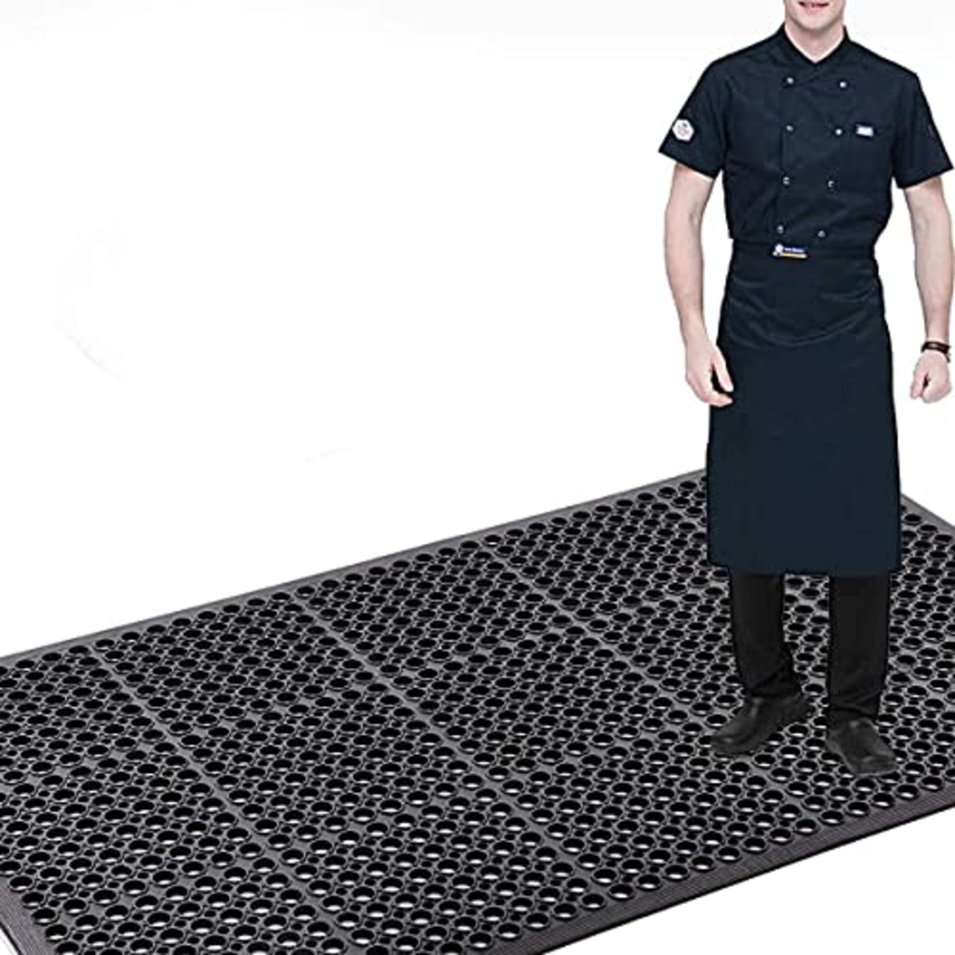 RRP £87.90 BWKJMY Commercial Rubber Floor Mat