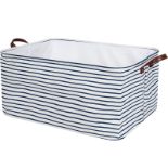 RRP £15.51 DOKEHOM 22-Inches X-Large Storage Basket with Lid