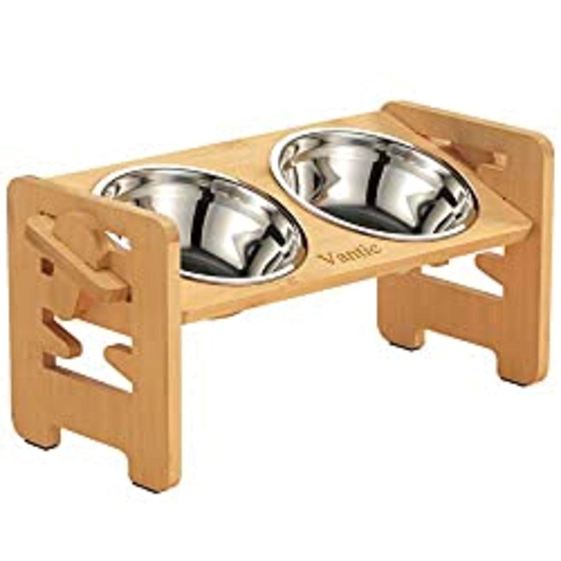 RRP £31.95 Vantic Raised Dog Bowl - Adjustable Dog Bowls on Stands