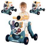 RRP £45.65 Walker 3 in 1 Baby Walker with Music Entertainment