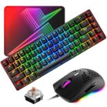 RRP £33.10 60% Mechanical Gaming Keyboard Compact Type C Wired