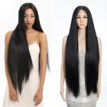 RRP £42.35 FASHION IDOL 38 Super Long Straight Wigs Lace Front