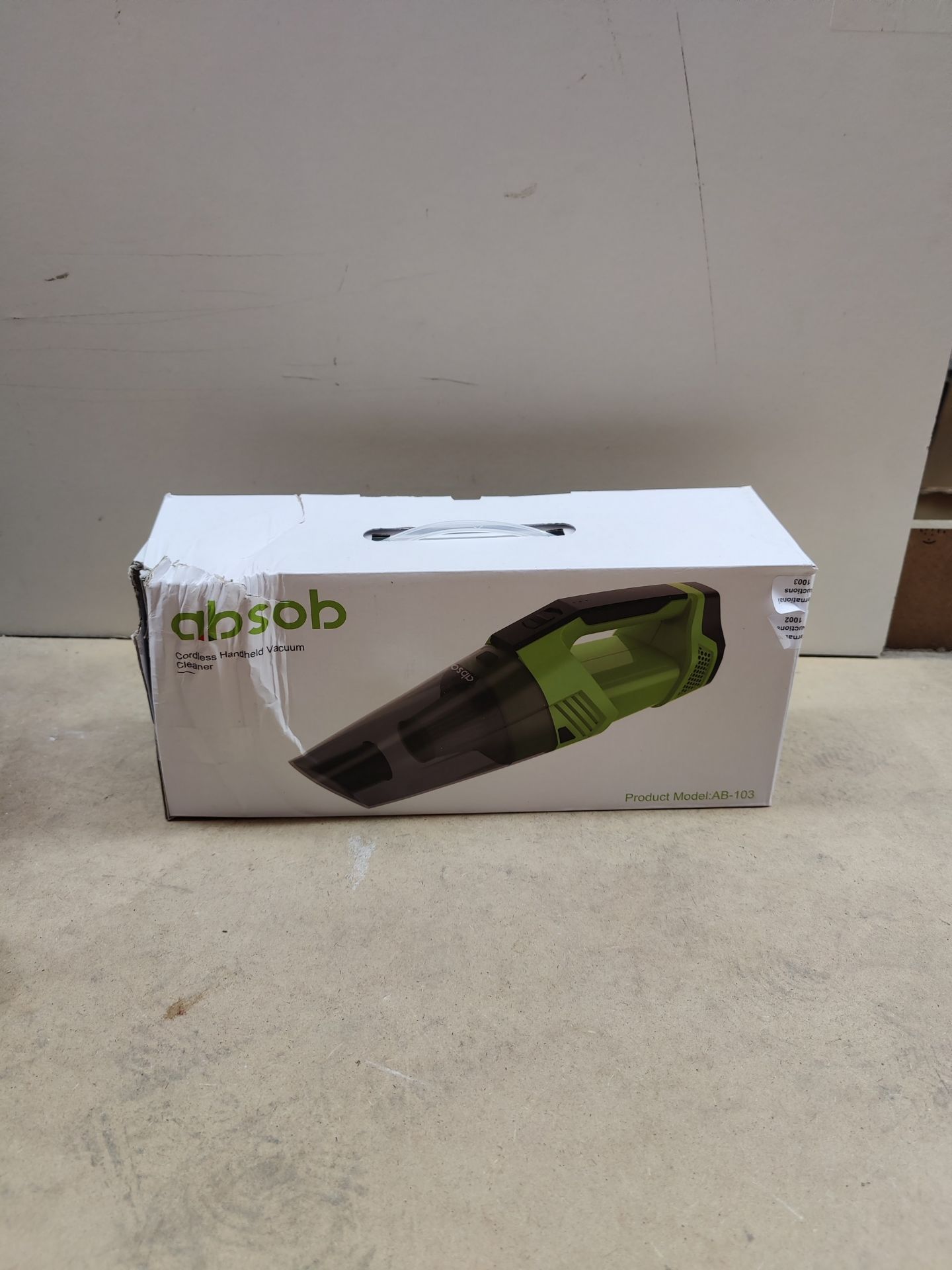 RRP £36.47 absob Cordless Handheld Vacuum Cleaner - Image 2 of 2