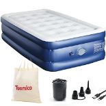 RRP £62.63 Tuomico Single Air Mattress for Outdoor and Indoor Use