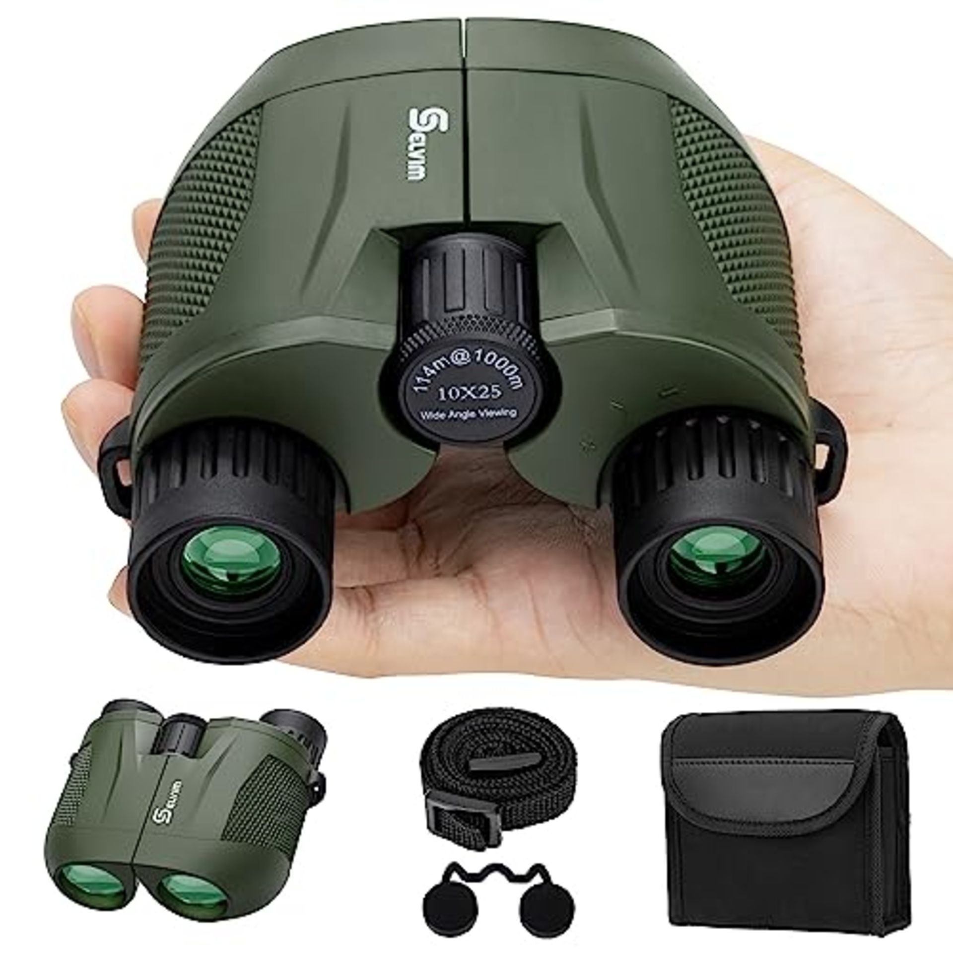 RRP £28.52 Selvim Compact Binoculars for Adults and Kids