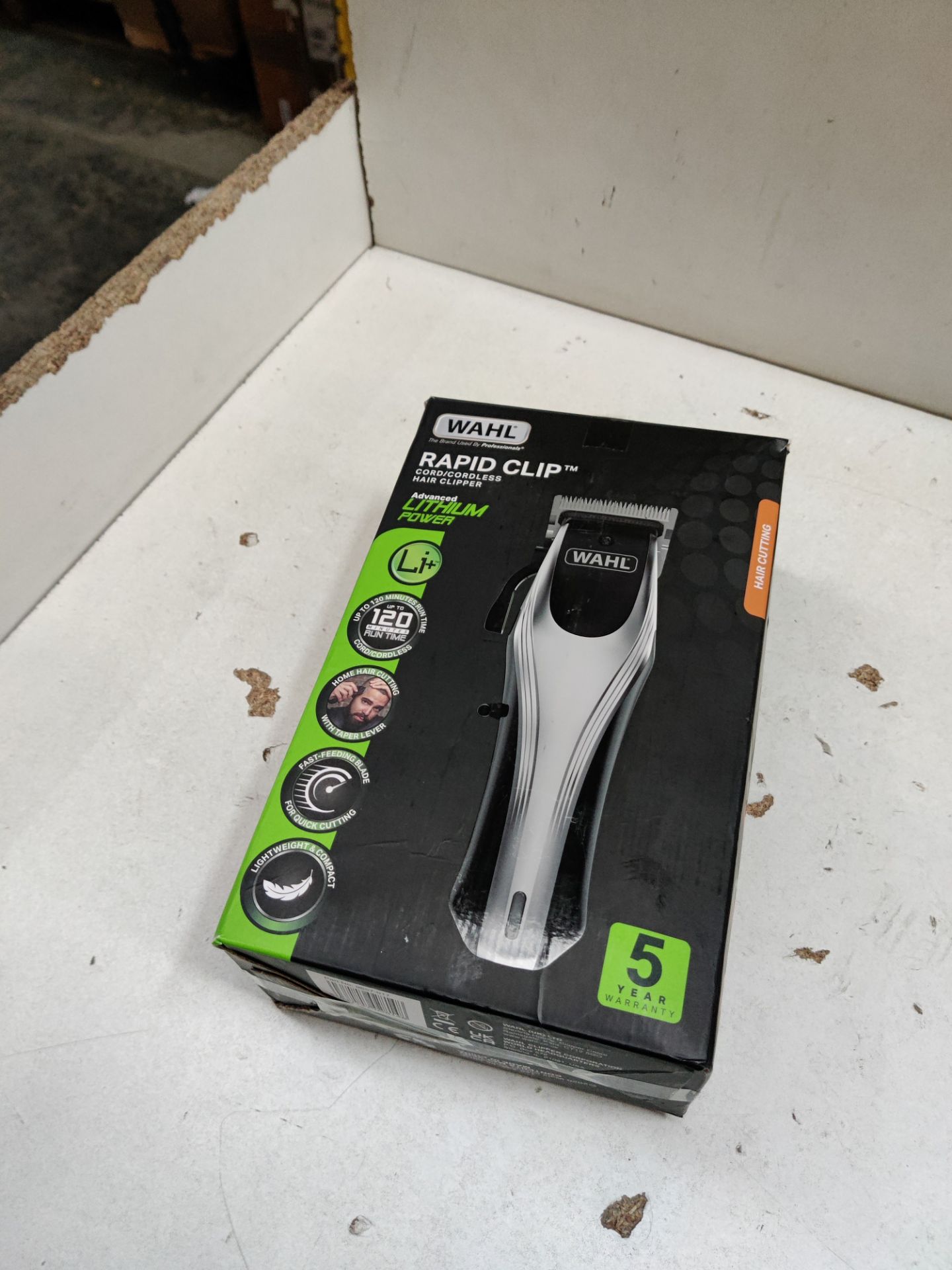 RRP £57.02 Wahl Rapid Clip Hair Clipper - Image 2 of 2