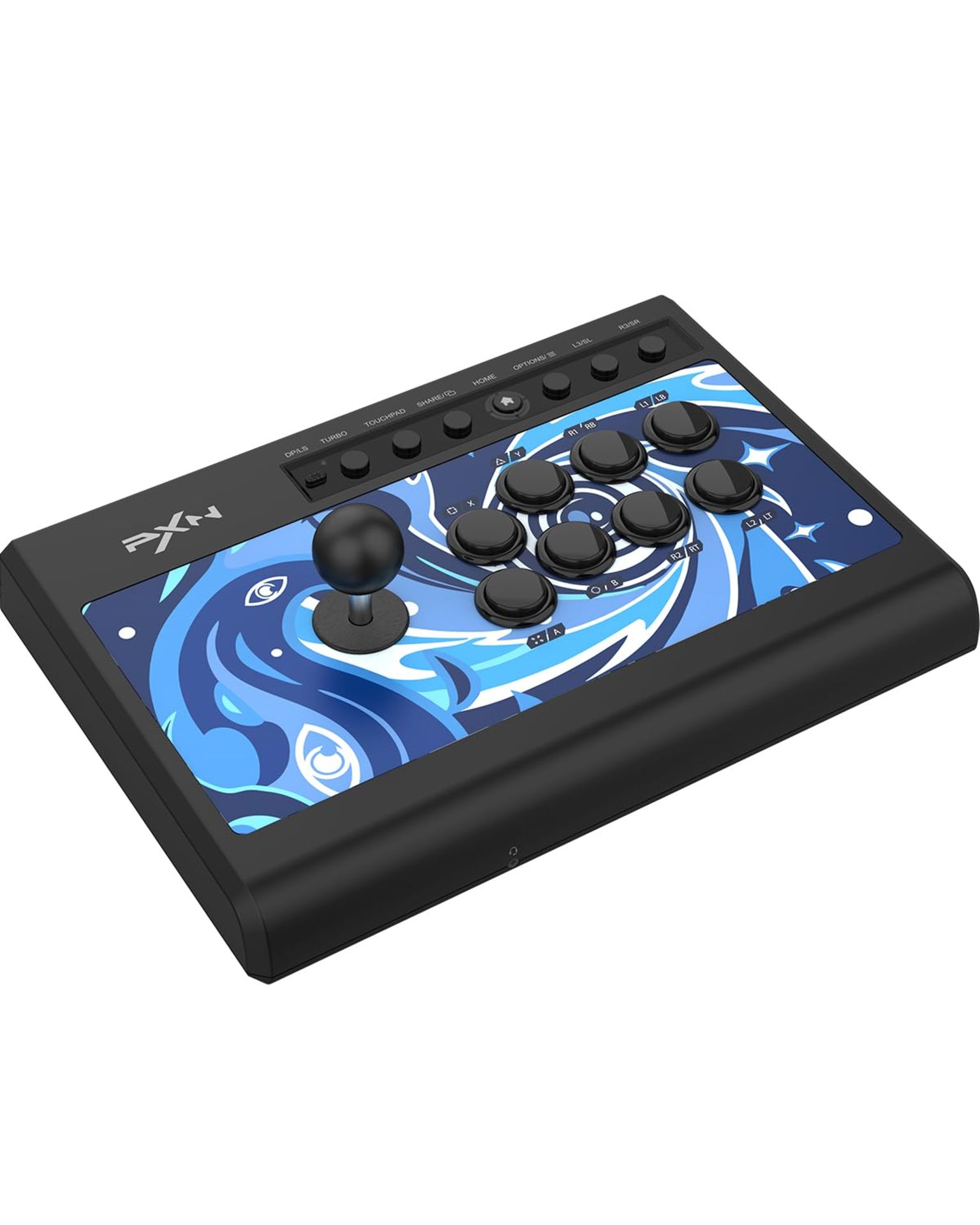 RRP £71.91 PXN 008 Arcade Fight Stick - Arcade Stick with 360 Circular Joystick