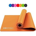 RRP £20.60 KG Physio Non Slip Yoga Mat with Yoga Mat Strap