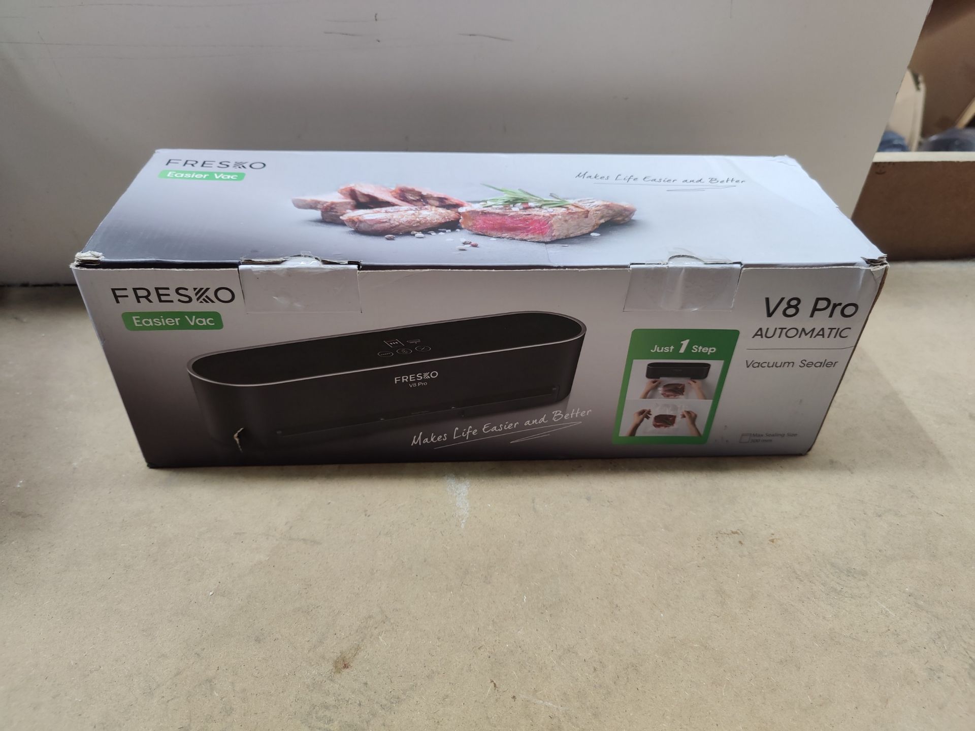 RRP £34.24 FRESKO Hands-Free Full Automatic Vacuum Sealer Machine - Image 2 of 2