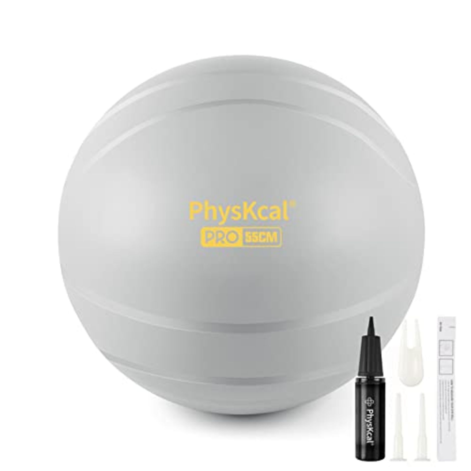 RRP £14.60 PhysKcal Gym Ball 55cm Grey