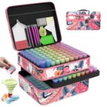 RRP £48.51 ARTDOT 5D Diamond Painting Storage Boxes with 240 Slots