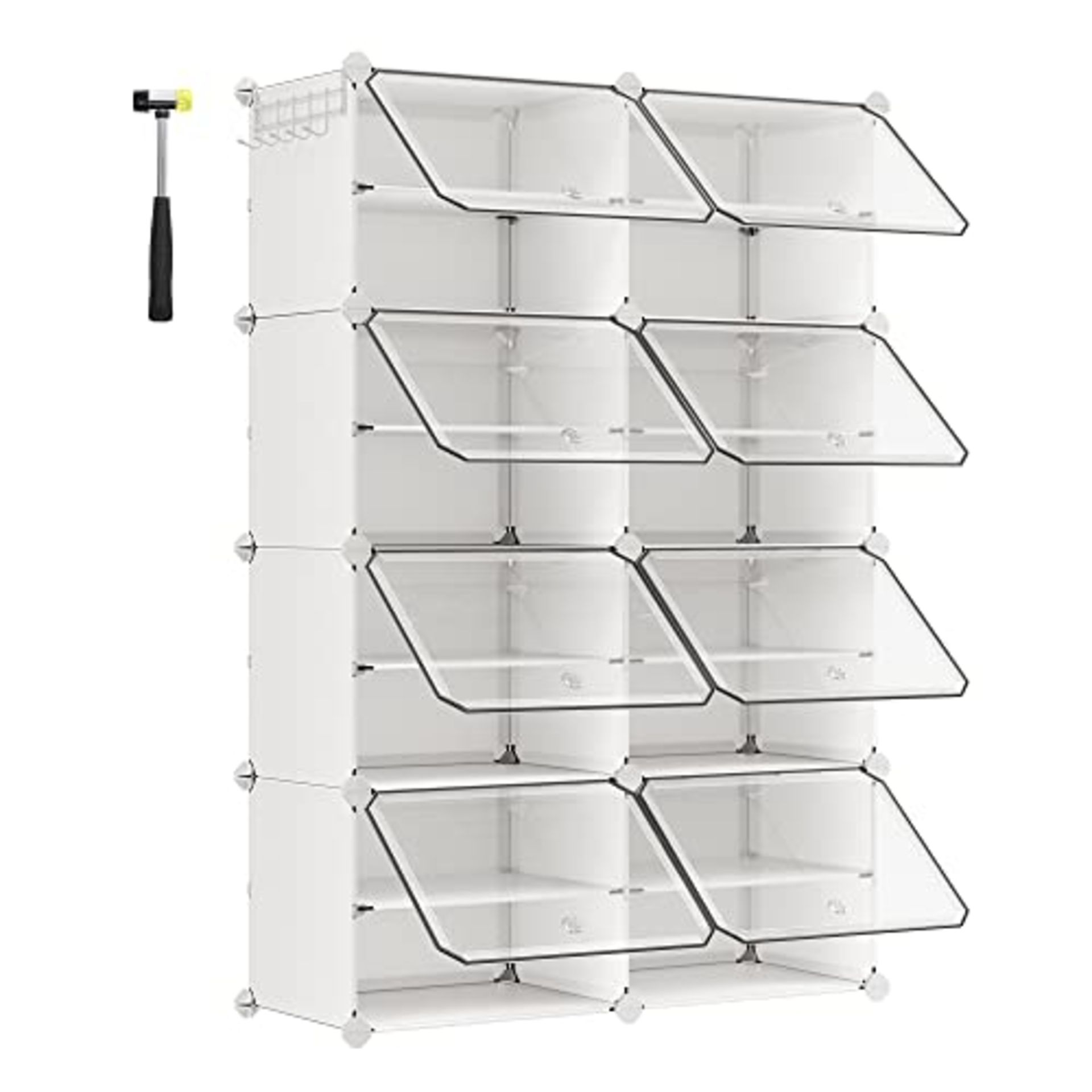 RRP £38.88 SONGMICS Interlocking Shoe Rack