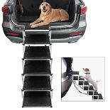 RRP £102.74 KELIXU Dog Car Ramp Dog Steps for Large Dogs