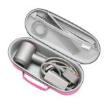 RRP £28.15 RLSOCO Travel Case for Dyson Supersonic Hair Dryer (Case Only) (Pink)