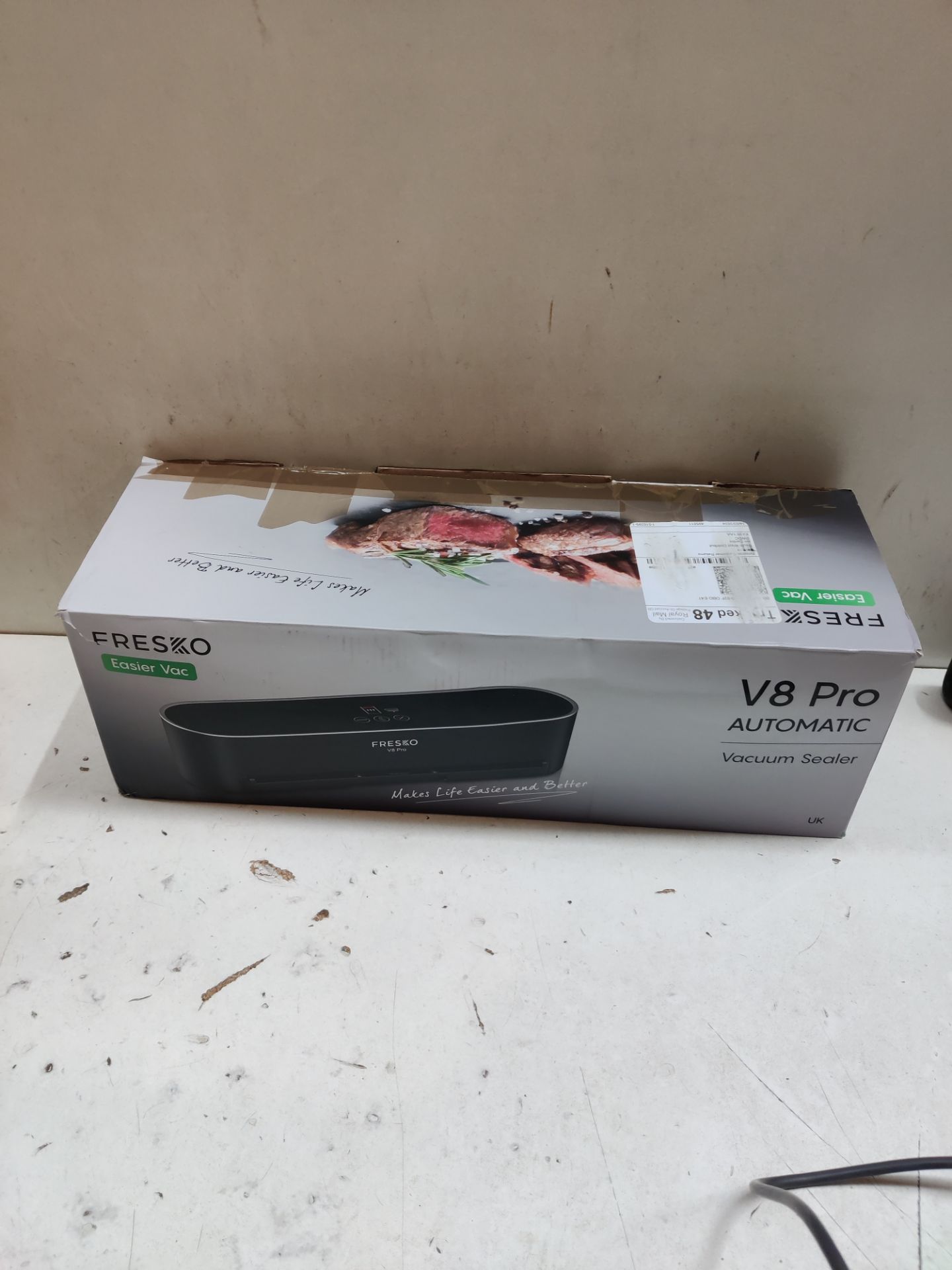 RRP £34.24 FRESKO Hands-Free Full Automatic Vacuum Sealer Machine - Image 2 of 2