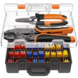 RRP £42.32 SOMELINE Insulated Wire Terminal Crimping Tools Kit