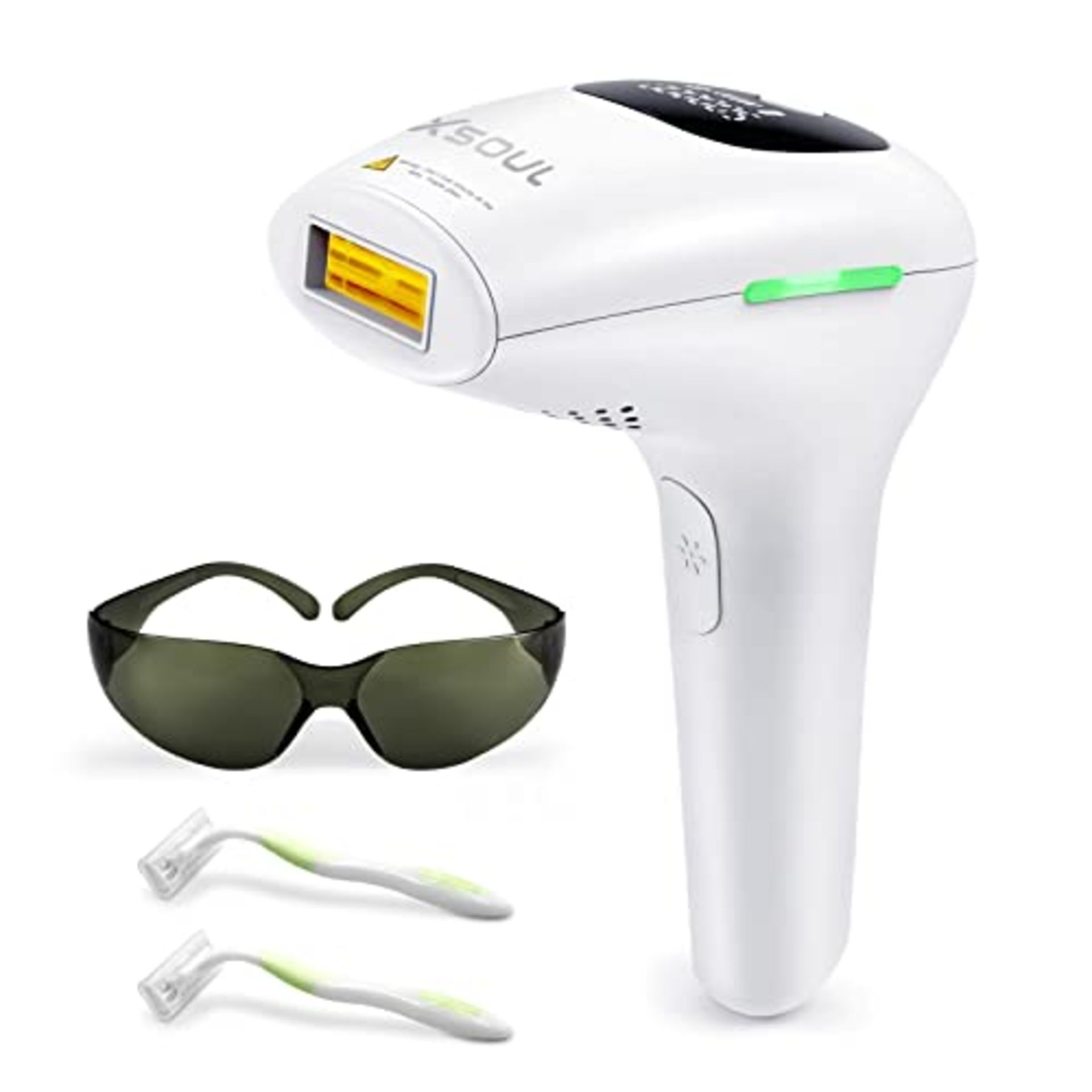 RRP £39.09 XSOUL at-Home IPL Hair Removal for Women and Men Permanent