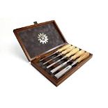 RRP £192.65 Narex Richter Bevel Edge Chisel Set of 5