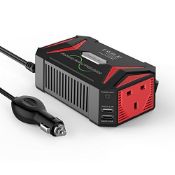 RRP £55.37 BESTEK 300W Pure Sine Wave Power Inverter DC 12V to