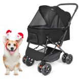 RRP £95.87 Wedyvko Pet Stroller for Medium Dogs 20KG