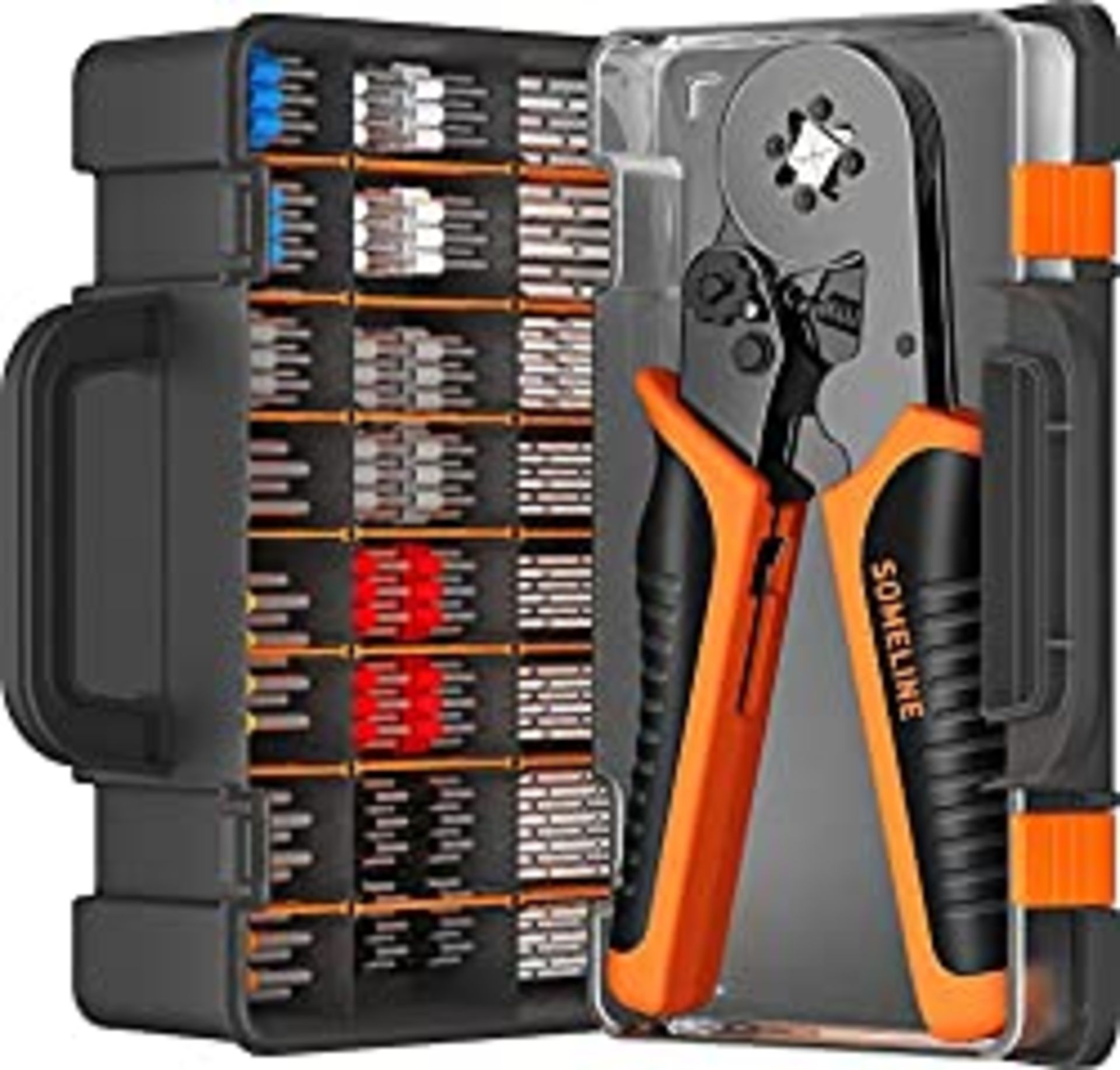 RRP £34.22 SOMELINE Crimping Tools Set with 24 Types of Ferrules