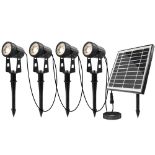 RRP £51.81 Arotelicht Solar Spotlights Outdoor Garden