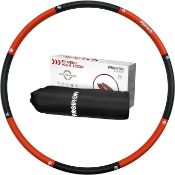 RRP £26.62 PROIRON Weighted Fitness Hula Hoop 0.95kg/1.2kg/1.8kg