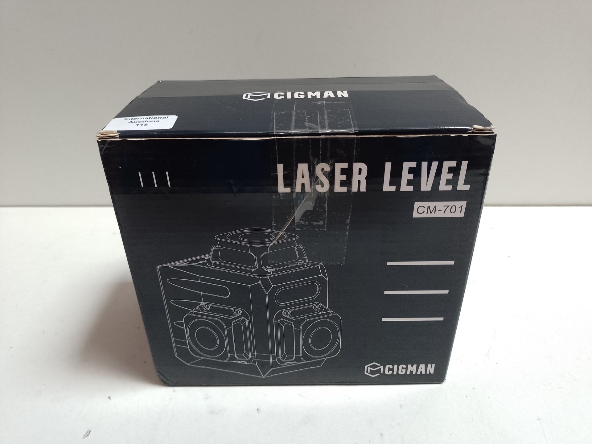 RRP £127.85 CIGMAN Green Laser Level Self Leveling - Image 2 of 2