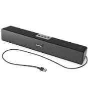 RRP £11.40 Saiyin Computer USB Powered Soundbar