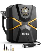 RRP £22.81 AstroAI Tyre Inflator Air Compressor 12V DC