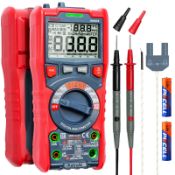 RRP £34.24 AstroAI Digital Multimeter TRMS 6000 Counts Auto-Ranging