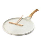 RRP £35.39 SENSARTE Nonstick Pancake Pan with Spreader