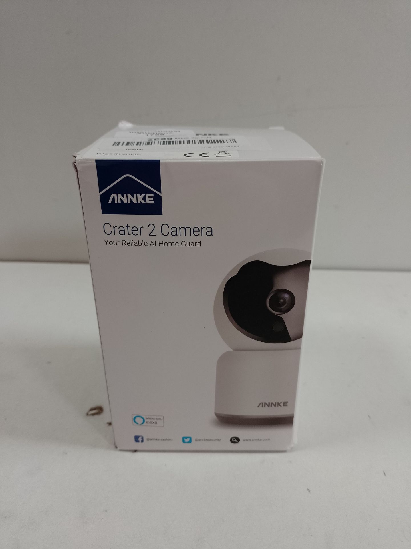 RRP £26.19 ANNKE Crater 2-2K WiFi Pan Tilt Smart Security Camera - Image 2 of 2