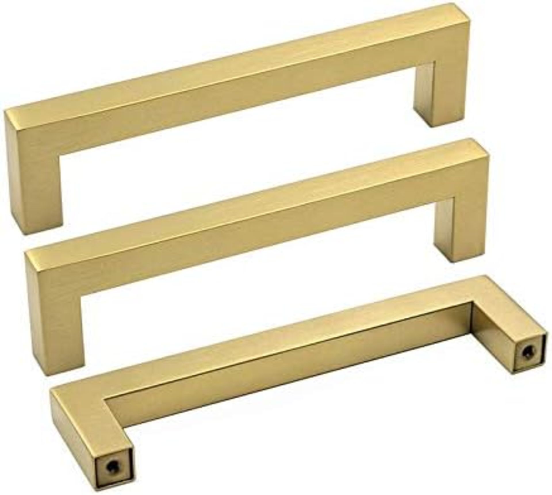 RRP £42.29 goldenwarm 15 Pack 160mm Cupboard Handle Kitchen Cabinet