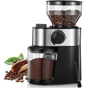 RRP £36.52 Burr Coffee Grinder Electric